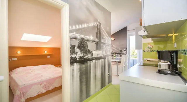 Апартаменты с балконом Apartment Violet