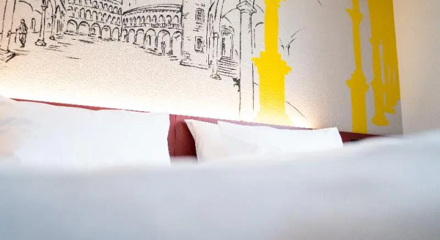 Номер Standard с видом на горы Boutique Hotel Stockalperhof