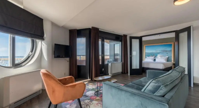 Люкс Leonardo Hotel IJmuiden Seaport Beach