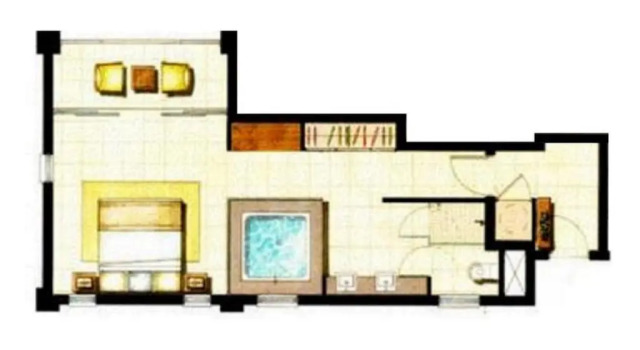 Люкс c 1 комнатой с видом на бассейн Luxury Apartments at Temple Resort and Spa Port Douglas