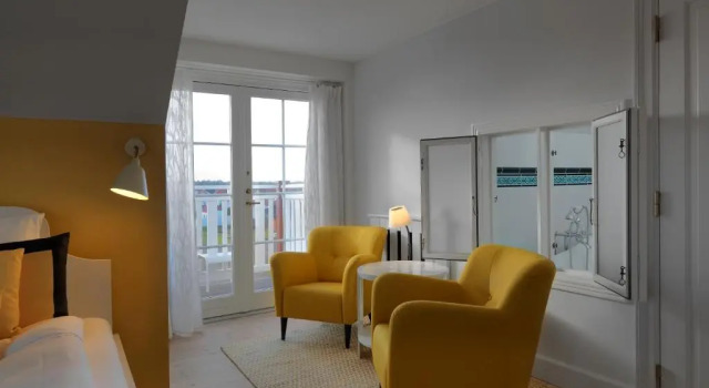 Номер Deluxe Strandhotellet