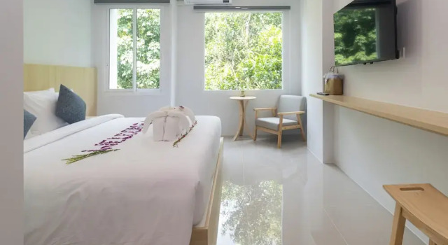 Двухместный номер Deluxe с видом на город Ao Nang CheapPer Hotel