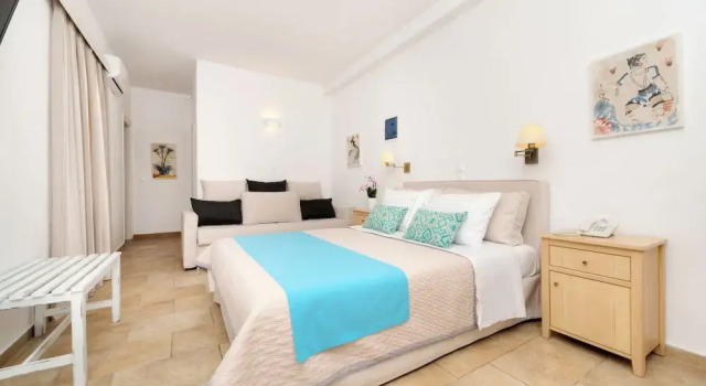 Семейный номер Standard с 2 комнатами с балконом Hotel Mathios Village