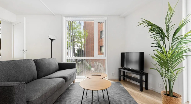 Апартаменты с балконом Forenom Serviced Apartments Oslo Kielland plass