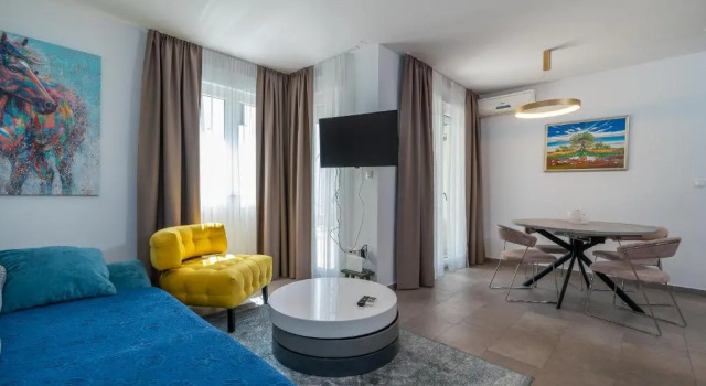 Апартаменты с 2 комнатами с видом на море Apartments Liam