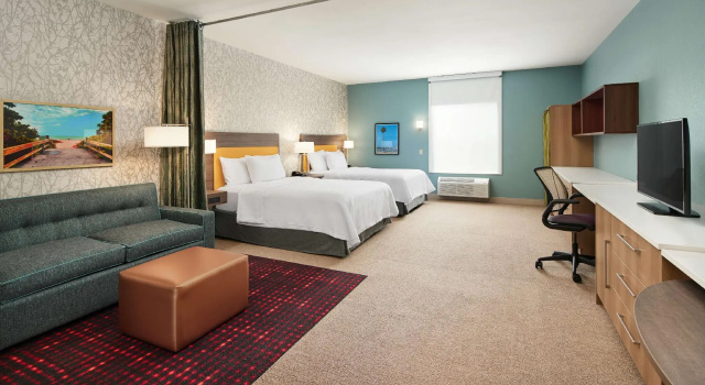 Четырёхместная студия Home2 Suites By Hilton Palm Bay I 95