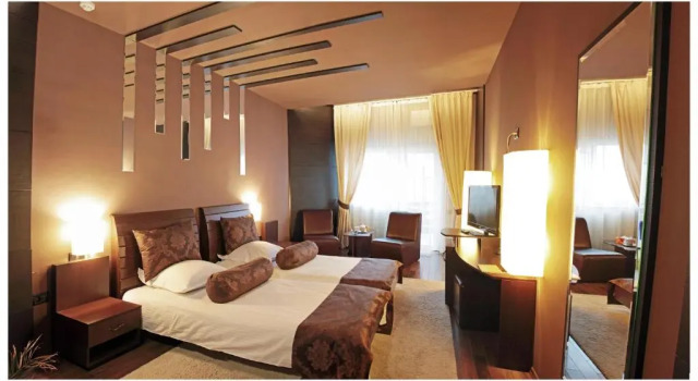 Трёхместный номер Standard с балконом Hotel Belvedere
