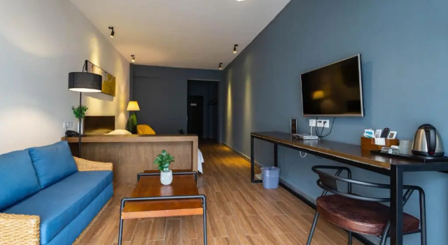 Двухместный номер Deluxe Comma Travel International Youth Hotel