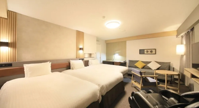 Четырёхместный номер Standard с 4 комнатами Richmond Hotel Yamagata Ekimae