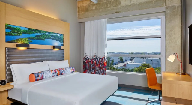 Двухместный номер Aloft Aloft Miami Airport