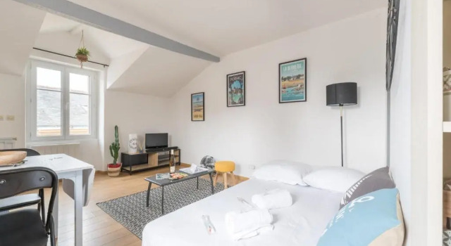 T2 cosy idéalement situé tout à pied, Забронировать Отель Порник Loire-Atlantique, рядом с Казино Порника