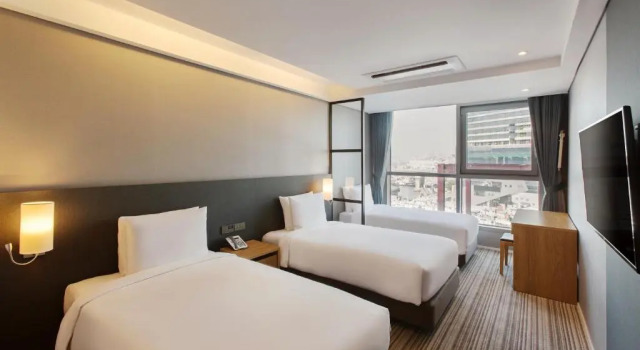 Трёхместный номер Standard с видом на город Midi Hotel Busan