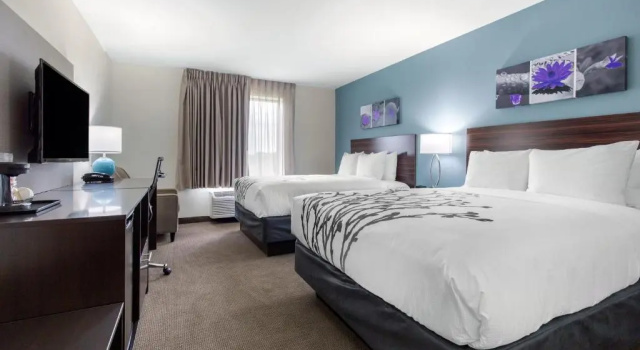 Четырёхместный номер Standard Sleep Inn & Suites South Jacksonville