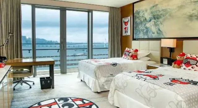 Номер Standard с видом на океан Sheraton Zhuhai Hotel