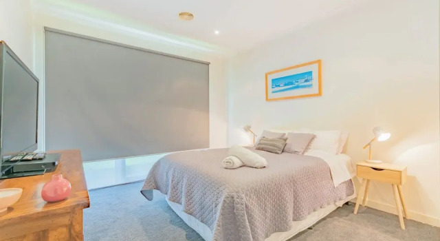 Семейный номер Standard с балконом и с видом на сад 3 Bedroom Condo - Access to Pool Torquay