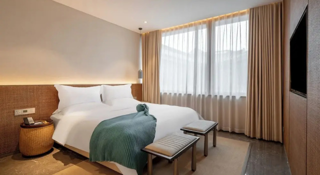 Двухместный номер Standard с видом на сад Yangzhou Seclusive Life Hot Spring Resort