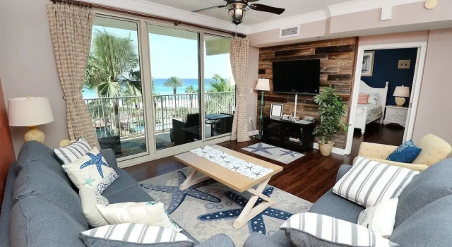 Shores Of Panama 412 1 Bedroom Condo, Rezerwuj Hotel Hotele w Panhandle Florida z basenem, Basen