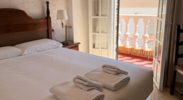 Двухместный номер Standard с балконом и с видом на город Hotel Victoria Matalascañas