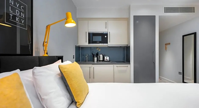 Студия с красивым видом из окна Staycity Aparthotels York - Barbican Center