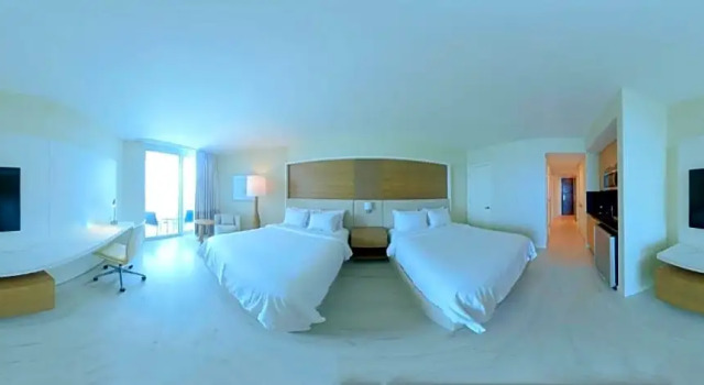 Четырёхместные студия-люкс Ocean view Beach House Fort Lauderdale, A Hilton Resort