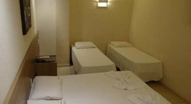 Трёхместный номер Standard Água Viva Hotel