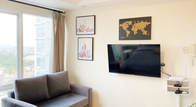 Студия Altiz Apartments at Bintaro by OkeStay