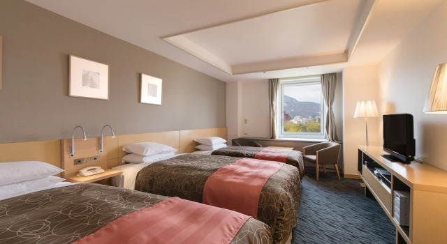 Трёхместный номер Large Superior (Superior floor) Sapporo Park Hotel