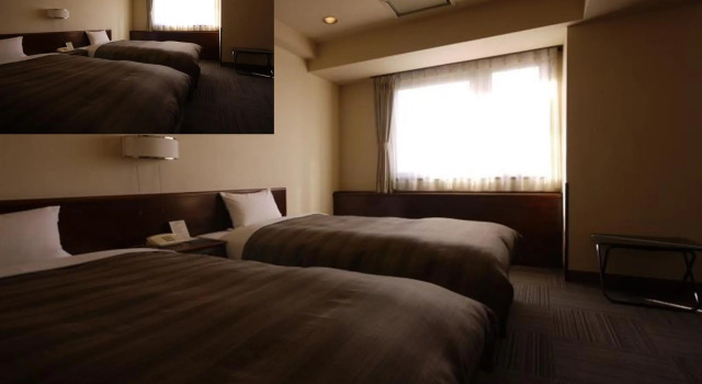 Двухместный номер Standard Hotel Route-Inn Dai2 Nagano Naganobekkan