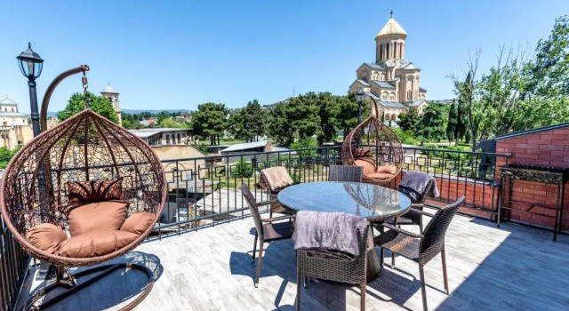 Апартаменты 3BR apt w huge terrace & magnificent views