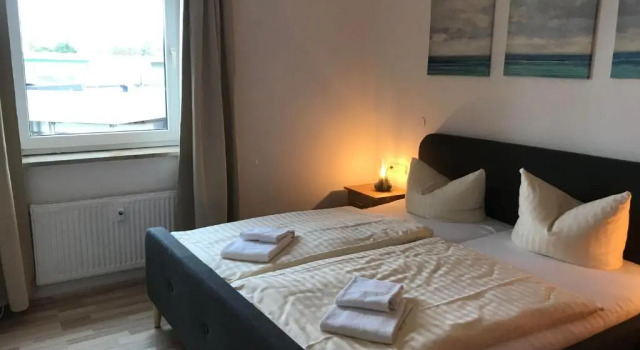 Hafen-Apartment Aurich, Rezervasyon Daire Aurich otoparklı oteller, Otopark