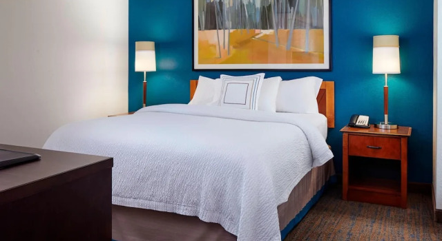 Люкс c 1 комнатой Residence Inn Saint Louis Airport / Earth City