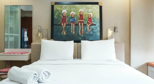 Номер Standard Cozy and Modern Studio Apartment at Belmont Residence Puri