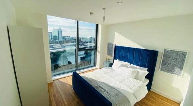 Апартаменты Luxury Penthouse Manchester With Balcony Views