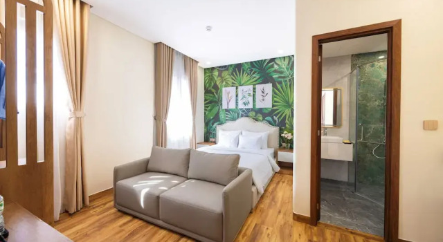 Четырёхместный семейный номер Standard с видом на город Sarah Hotel and Halal Restaurant Phu Quoc