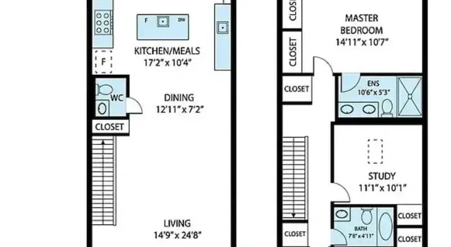 Коттедж Bainbridge by Rove Duplex w Deck Backyard