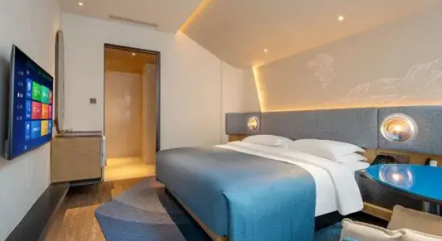 Двухместный люкс c 1 комнатой с балконом Zhangjiakou Fulong Fengling Yuegu Fanwoods Hotel