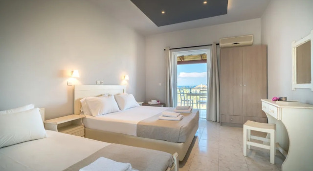 Студия с балконом и с видом на море Armonia Studios & Apartments