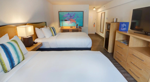 Четырёхместный номер Standard Guy Harvey Resort on Saint Augustine Beach
