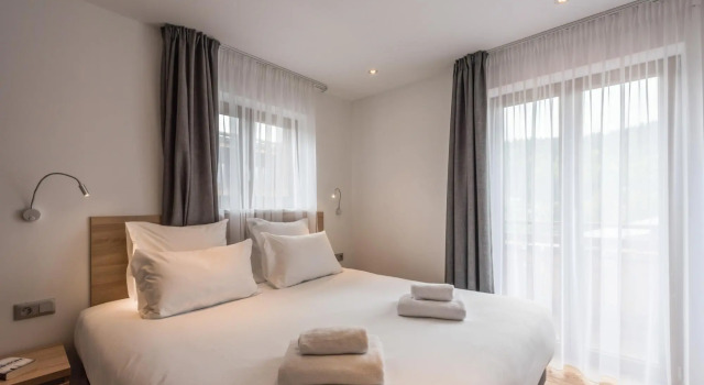 MERANTI - Design apartment with spa and gym, Забронировать Апартаменты/квартира Апартаменты Морзин, рядом с Горнолыжный подъемник Мас Вержю, Апартаменты/квартира