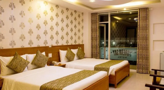 Двухместный номер Deluxe с видом на город Modern Sky Hotel