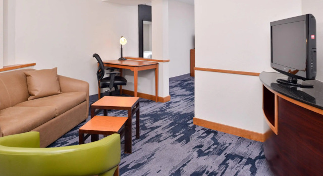 Двухместная студия Fairfield Inn and Suites by Marriott Birmingham Pelham/I-65