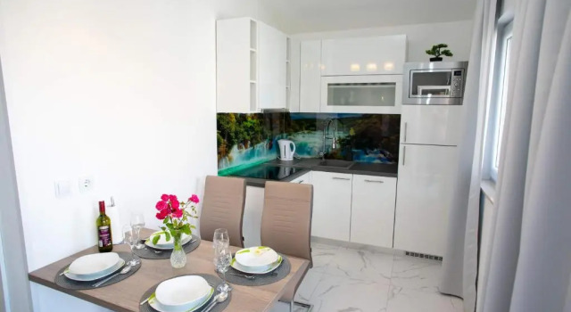 Апартаменты с балконом Apartments Sun Dance 2 with heated Pool