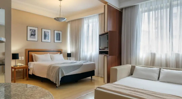 Двухместный номер Standard Mercure Belo Horizonte Savassi