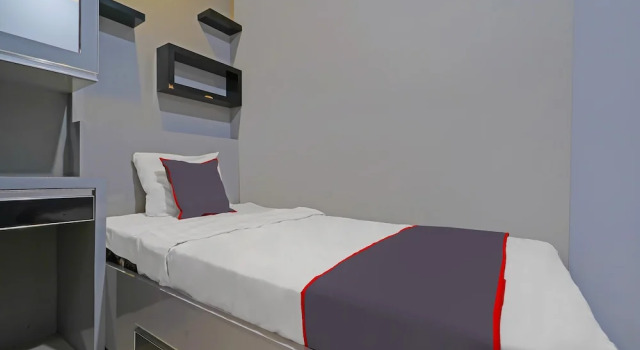 Номер Deluxe OYO Life 92649 Jarrdin Apartment By Glory