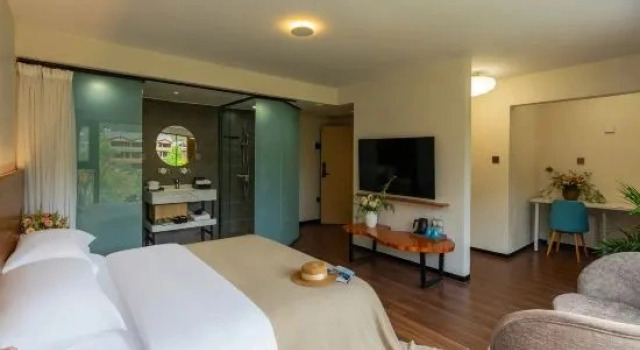 Люкс Xingpan Shuishe Lake View Holiday Hotel