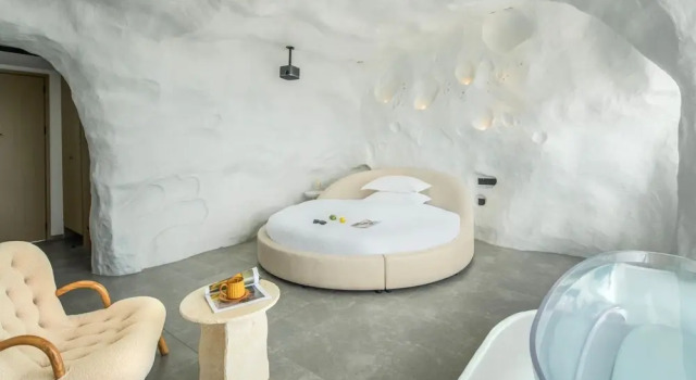 Номер Superior Miyue Santorini Seaview Resort Hotel
