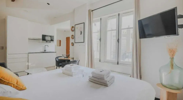 Charming Studio - 2P - Courcelles, Забронировать Апарт-отель Апарт-отели Парижа, Апарт-отель