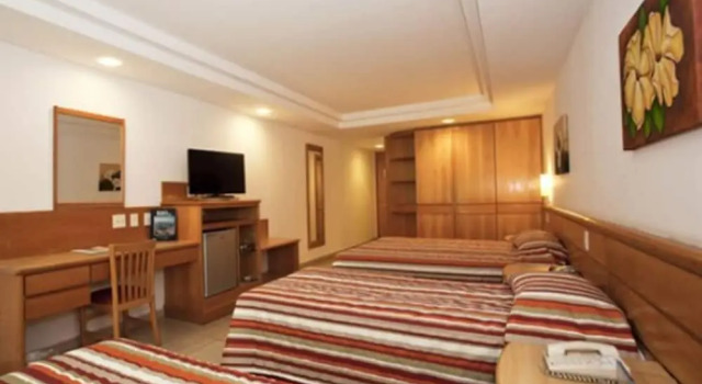 Четырёхместный номер Standard с балконом Hotel Atlântico Búzios Convention