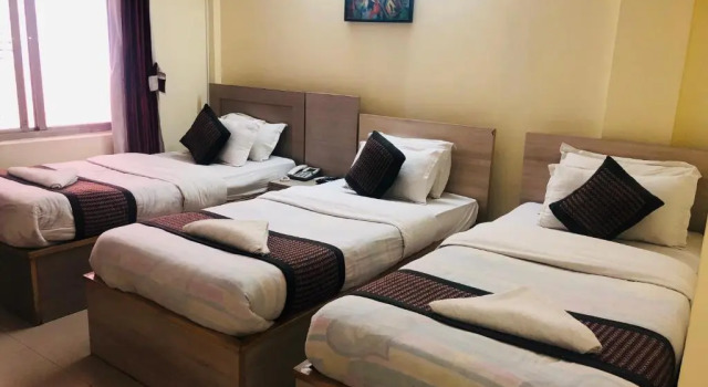 Трёхместный номер Deluxe Hotel Mountain Gateway