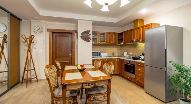 Апартаменты Grand Цокольный этаж с 2 комнатами Villa Alvīne Family Apart-Hotel